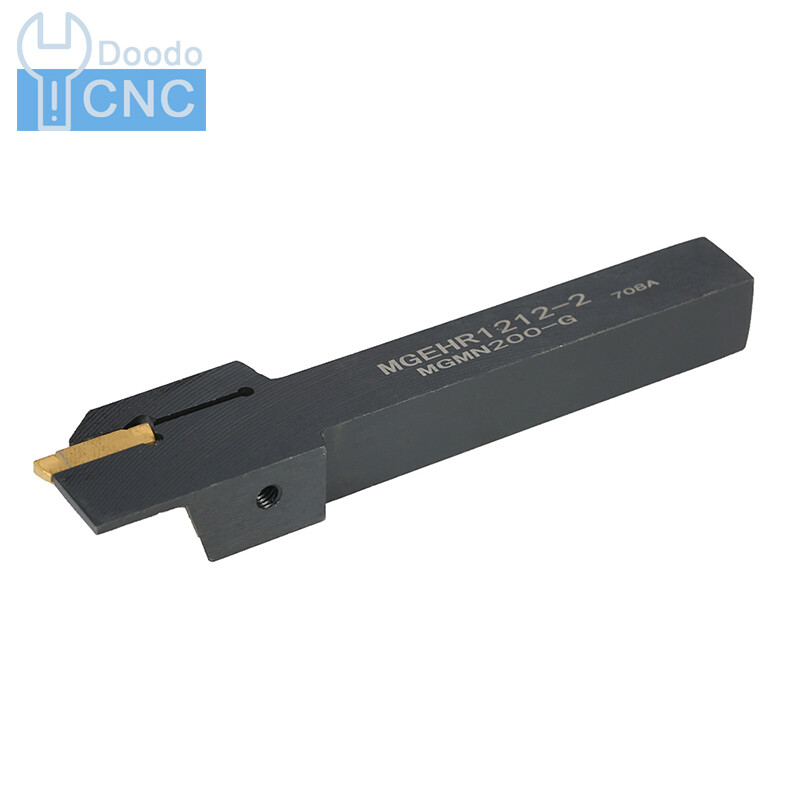 1Pcs MGEHR1212-2 2mm Width CNC Cut-Off Grooving Tool Holder + 10Pcs 2mm inserts