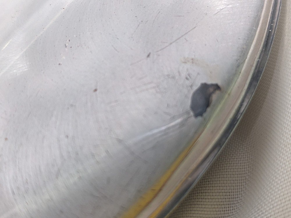 Handfinished Serving Dish - Silver Plate in Box