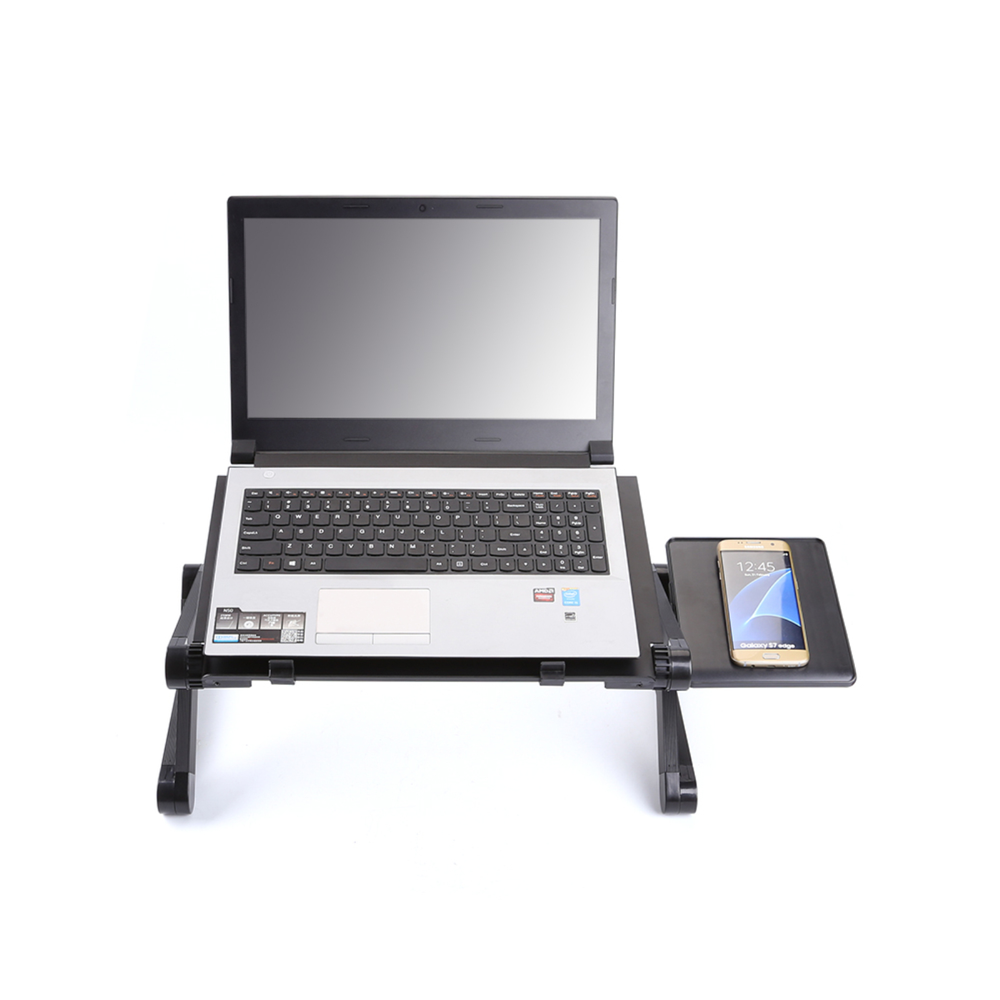 Portable Adjustable Height Laptop Stand Notebook Tablet Holder Fold Desk Table