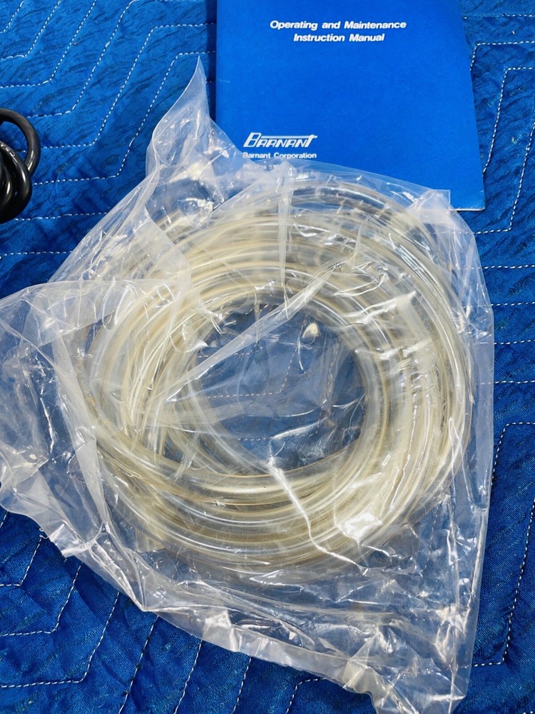 Masterflex Pump Controller 7018 Tubing Pump Barnant Model A 180 With Manual