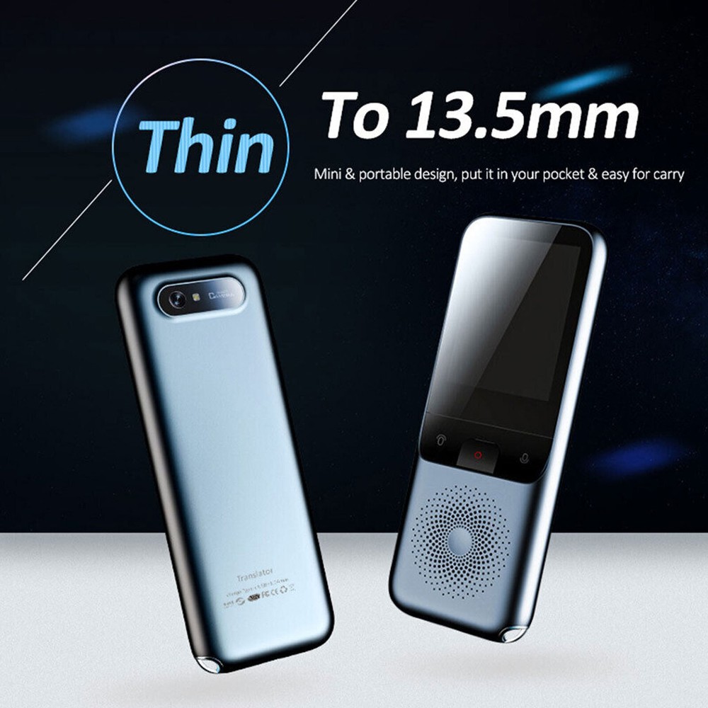 Two-Way Voice Real Time 138+ Languages Smart Translator Translation Device