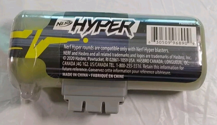 NERF Hyper 50-Round Refill Canister. New.