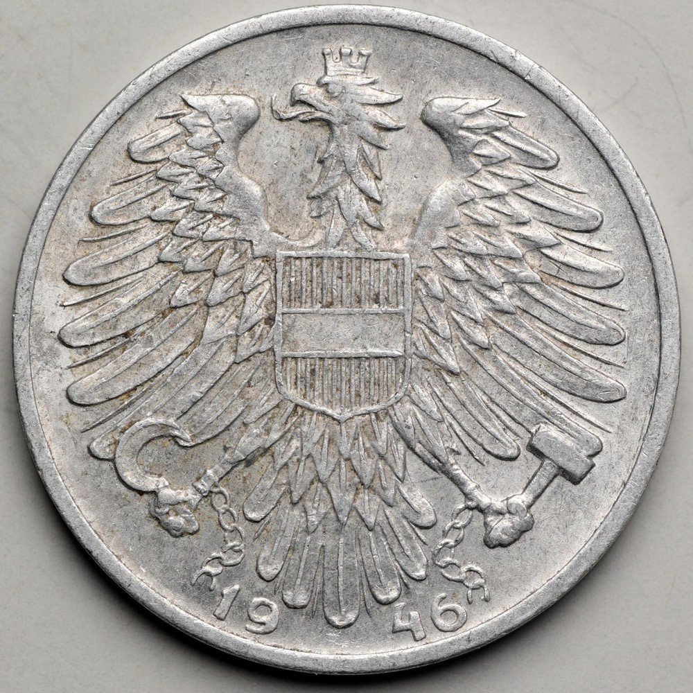1946 Austria 1 Schilling