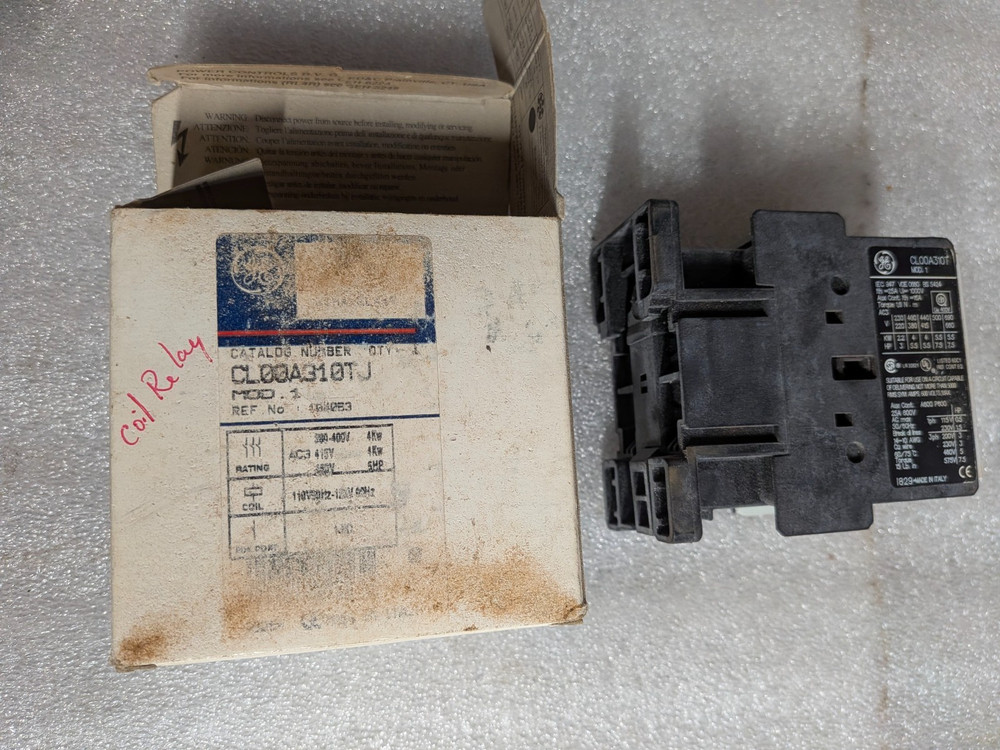 GE Contactor CLOOA310TJ