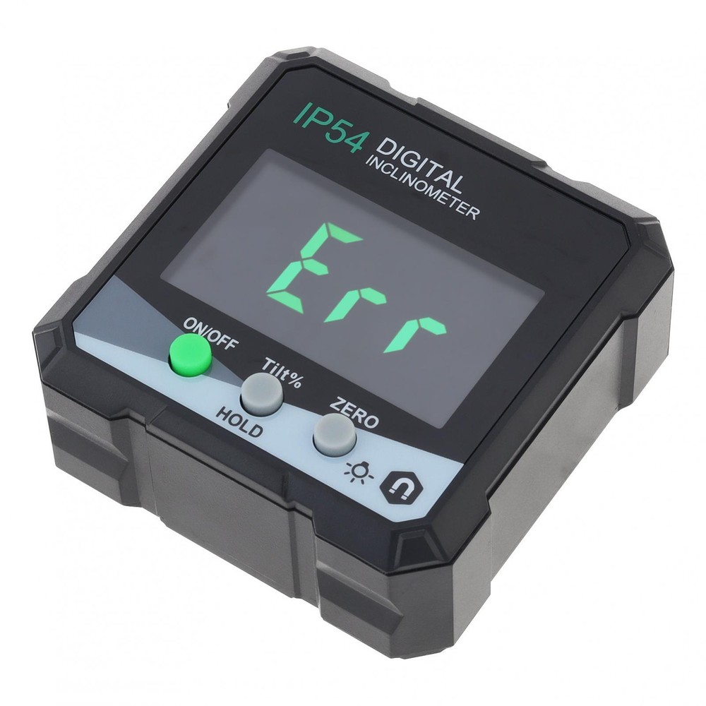 Angle Meter Magnetic Level Box with LCD Backlight Inclinometer for Woodworking