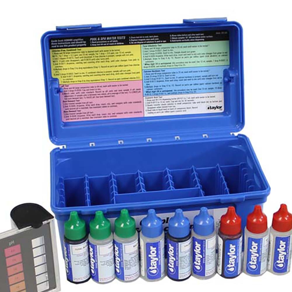 Taylor Magnetic Stirrer Pack w/ Complete FAS-DPD Pool Test Kit