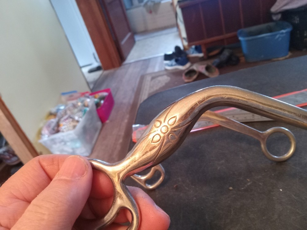 Used grazing bit ported 5 in mouth light engraving