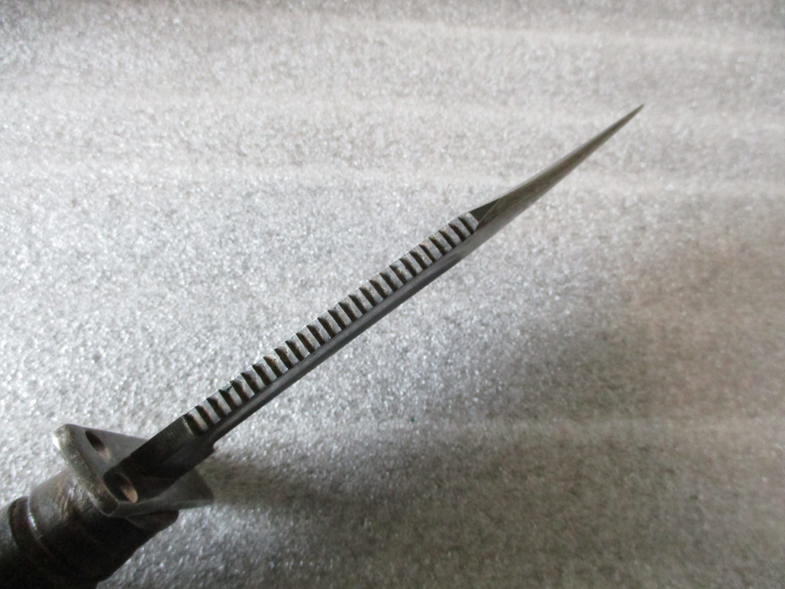 Camillus NY Vietnam Pilot Survival Knife with Sheath & Stone