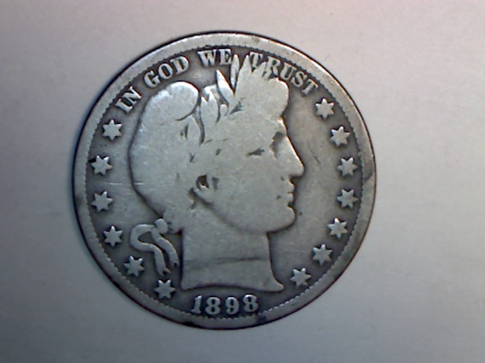 1898-O BARBER HALF DOLLAR GOOD