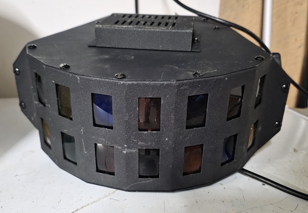 Mbt Model ME 2006 Moving Colored Light Show Strobe Adjustable Motion Control