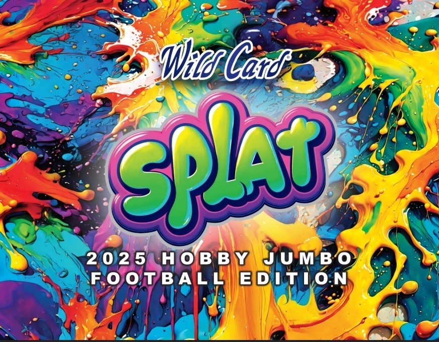 2025 WILD CARD SPLAT FOOTBALL FACTORY SEALED HOBBY JUMBO BOX