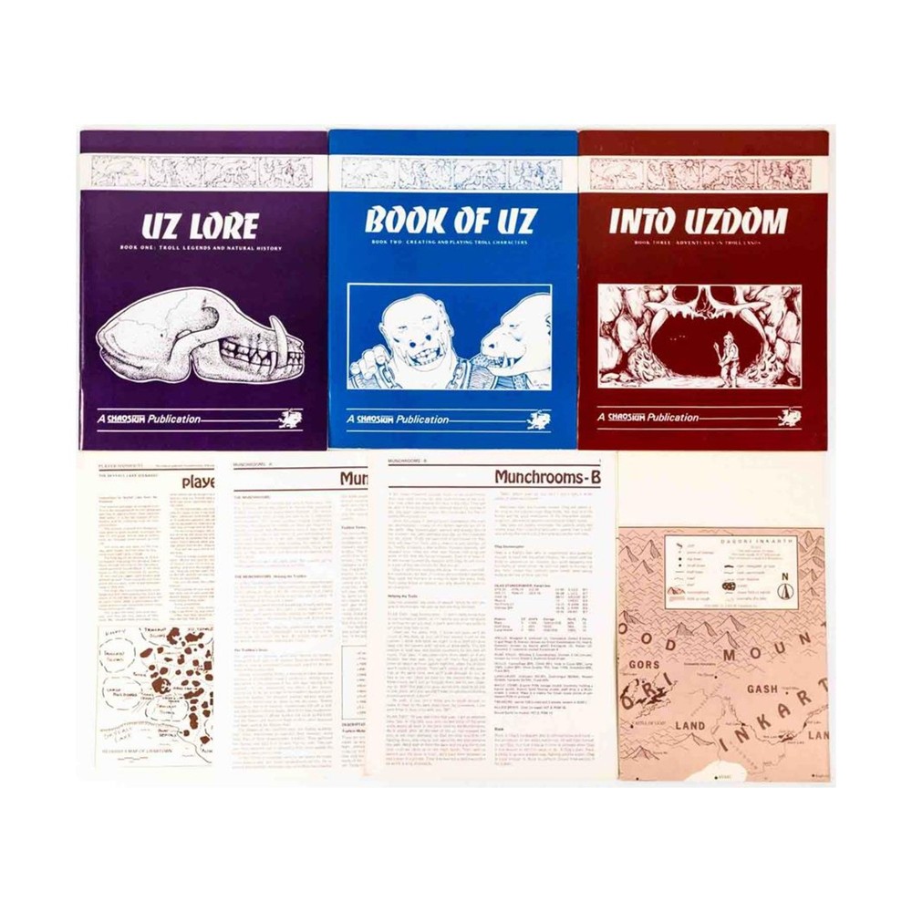 Chaosium Runequest Trollpak Bag VG+