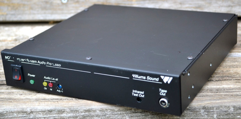Williams Sound MOD 1 Infrared System Audio Processor Modulator WIR MOD1 USA Made