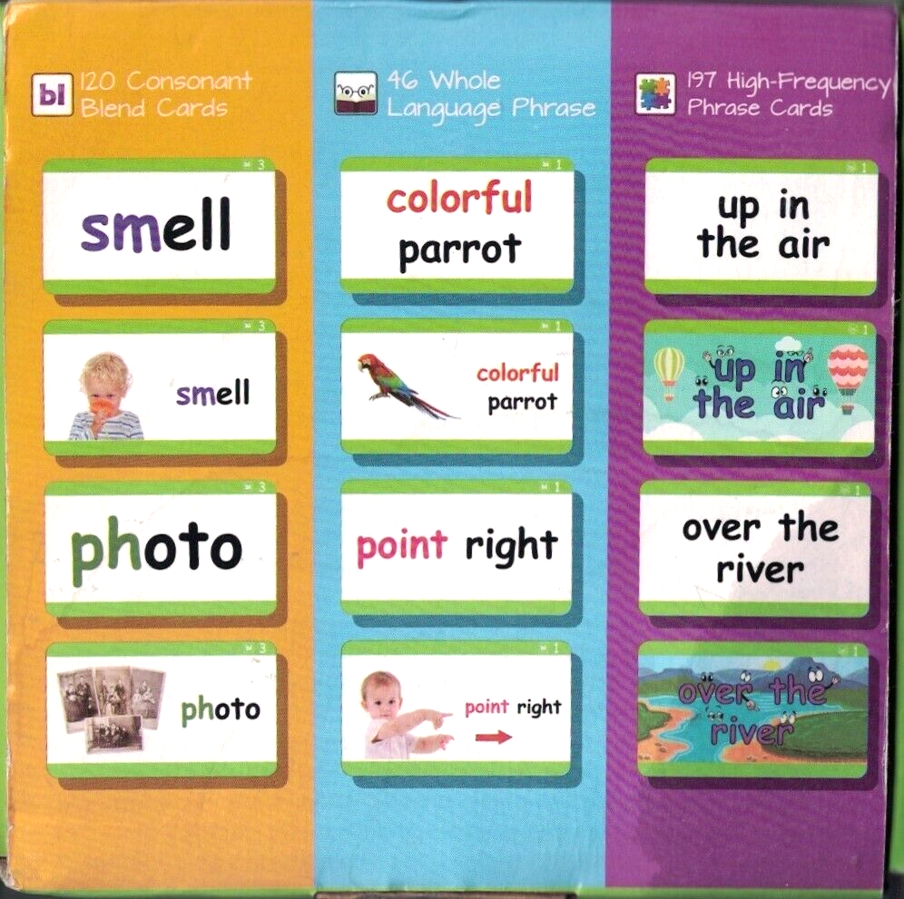 Little Champion Reader - Level 2 / Phrases - 363 Early Learning Flashcards