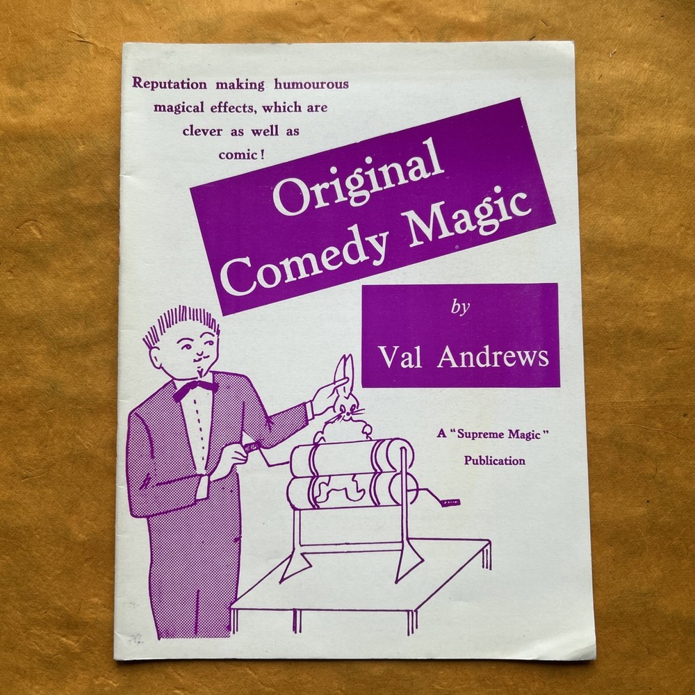 Original Comedy Magic, Val Andrews, 1982