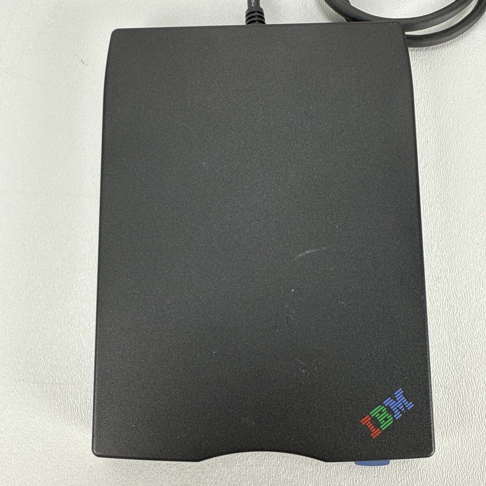 IBM Portable USB External Floppy Diskette Drive MPF82E UNTESTED - READ