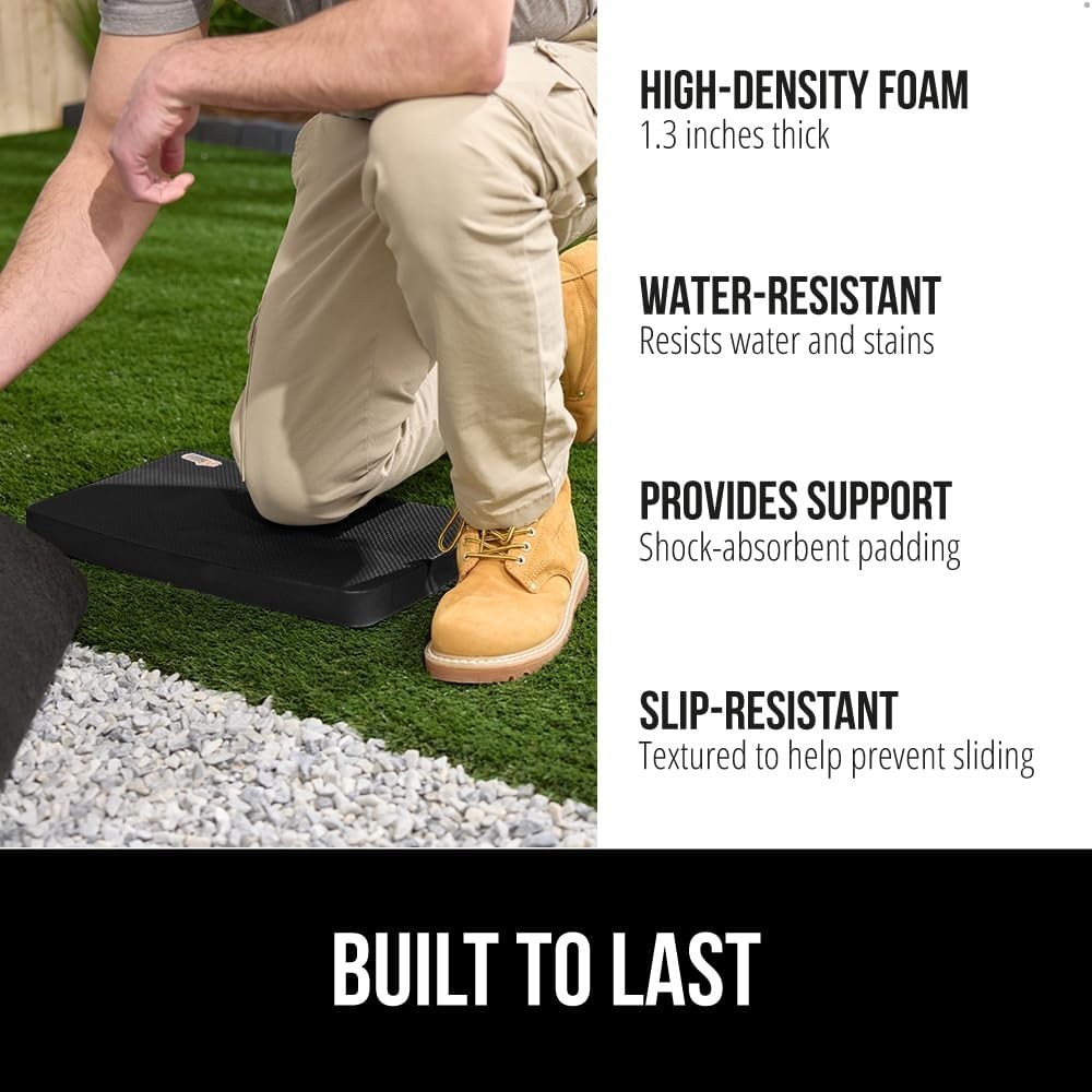 Waterproof Kneeling Cushion - Extra Thick Foam for Comfort & Support