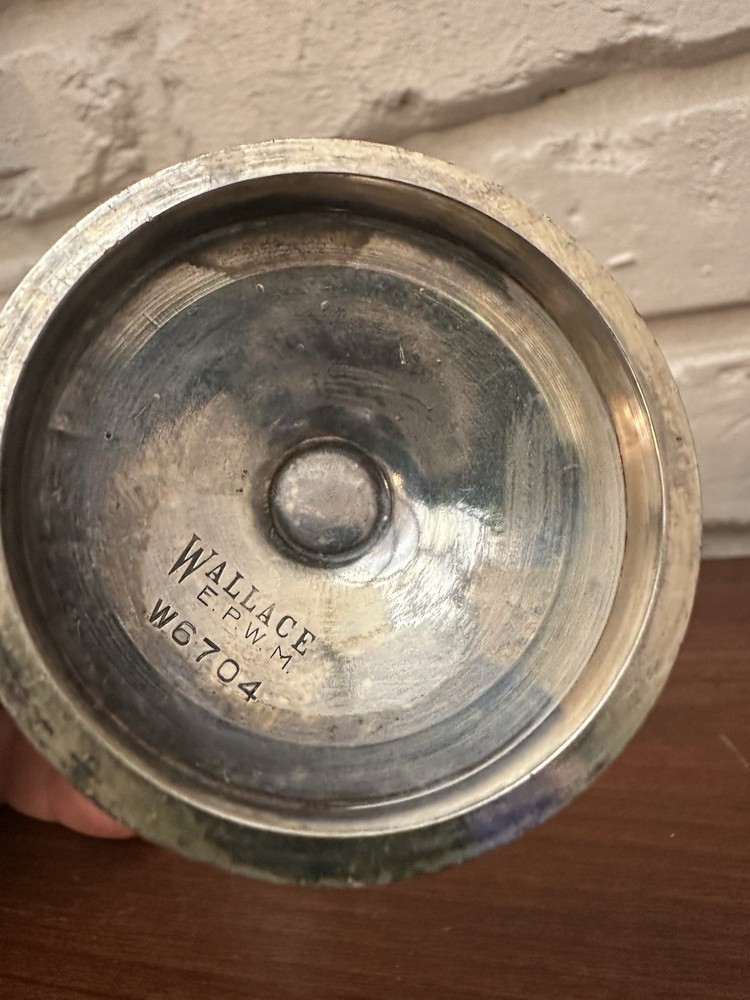 Vintage WALLACE E.P.W.M. W6704 Silver Plate Cup