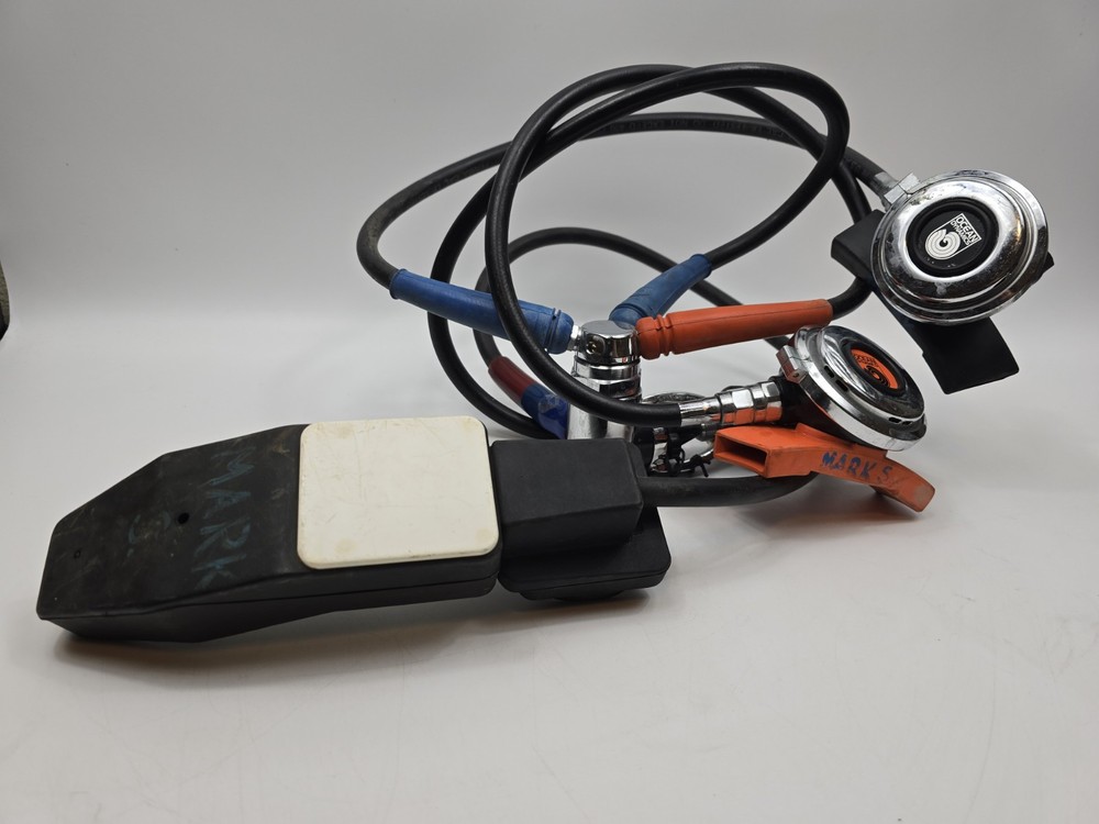 Ocean Dynamics Scuba Diving Regulator Set With Accessories Read
