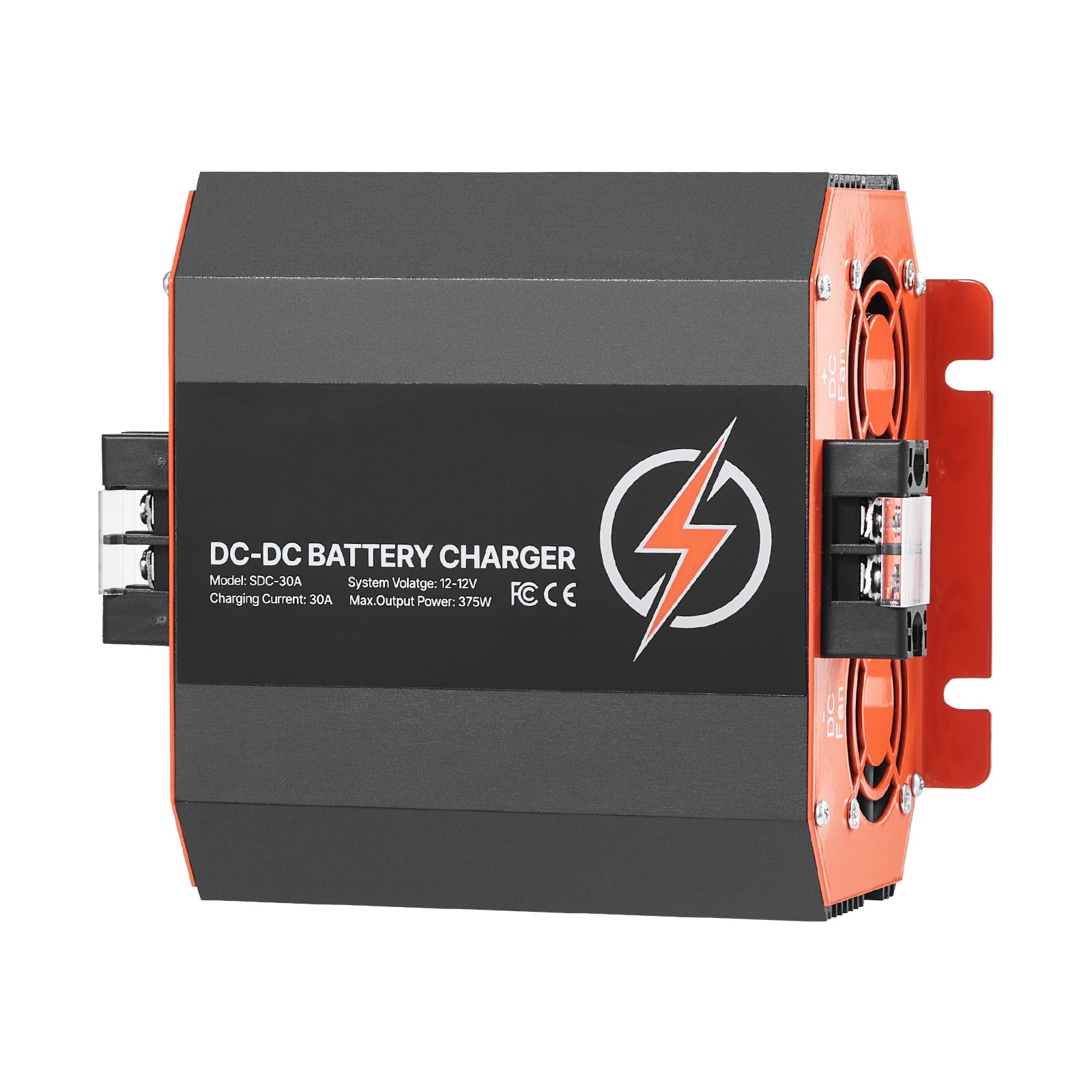 12V 30A DC to DC Charger Battery Charger 375W for Lead-Acid and Lithium AGM GEL