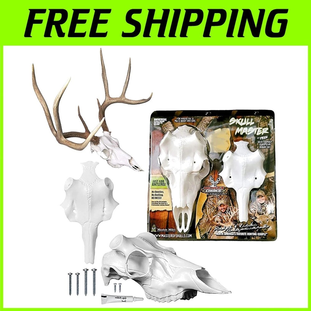 Illusion Skull Master | White European Mount Kit