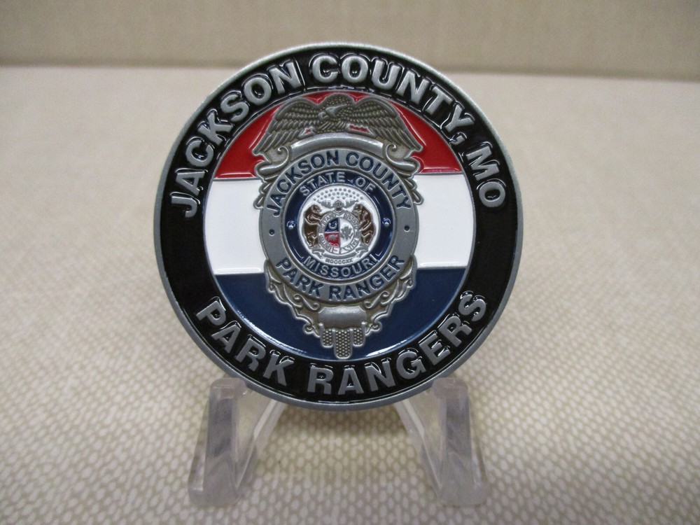 JACKSON COUNTY, MO PARK RANGER CHALLENGE COIN