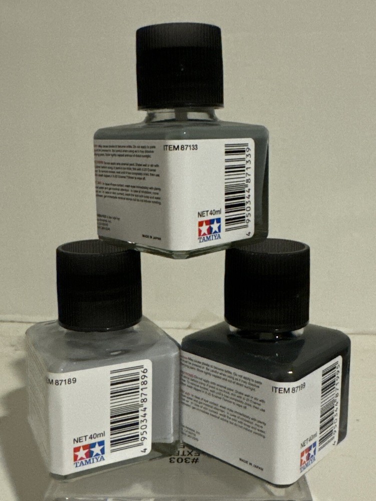 Tamiya Accent Colors Grays 3 pcs bundle