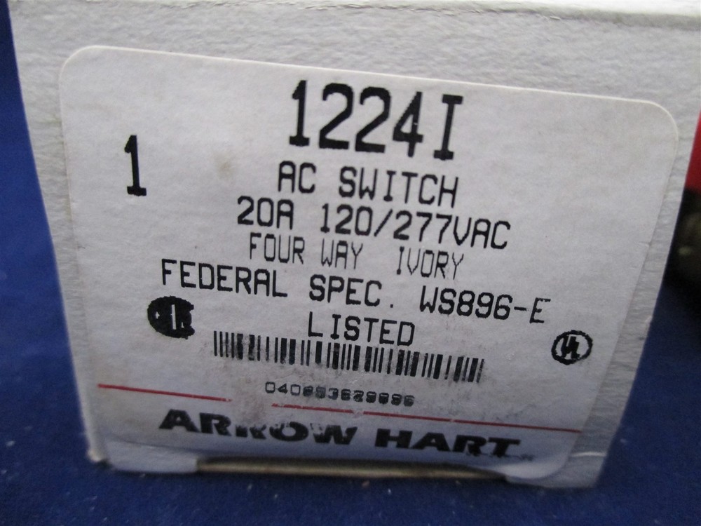 Arrow Hart 1224I AC Switch new