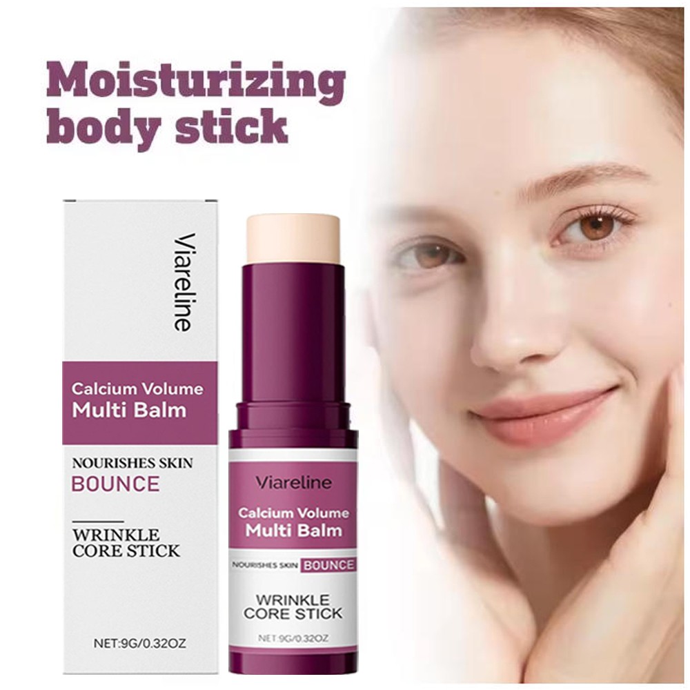2Pack Calcium Volume Multi Balm Wrinkle Core Stick Collagen Moisturing Stick
