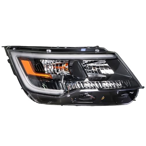 Passenger Side Headlights Assembly Halogen with DRL Replacement for Explorer