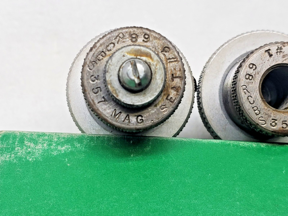 RCBS 357 mag Carbide reloading 3 die set plus 38 special
