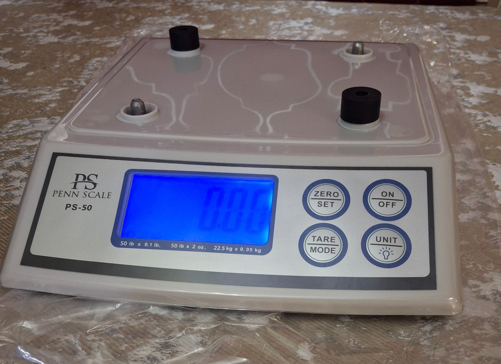 Penn Scale PS-50 Portion Control Scale Digital Kitchen Scale *Missing Pieces*
