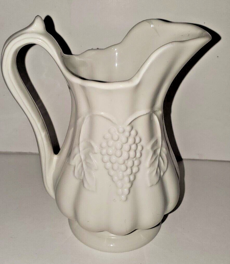 Pre Owned RedCliff Iron Stone Cream & Sugar Set "grape"