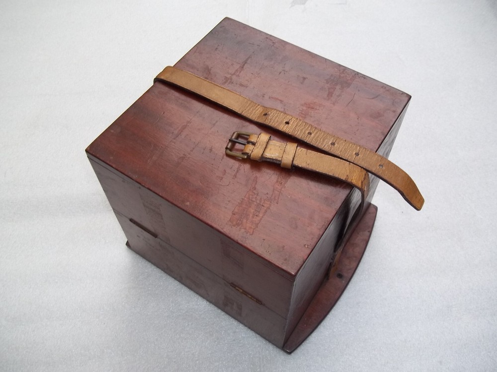 Antique Marine Chronometer Guard Case