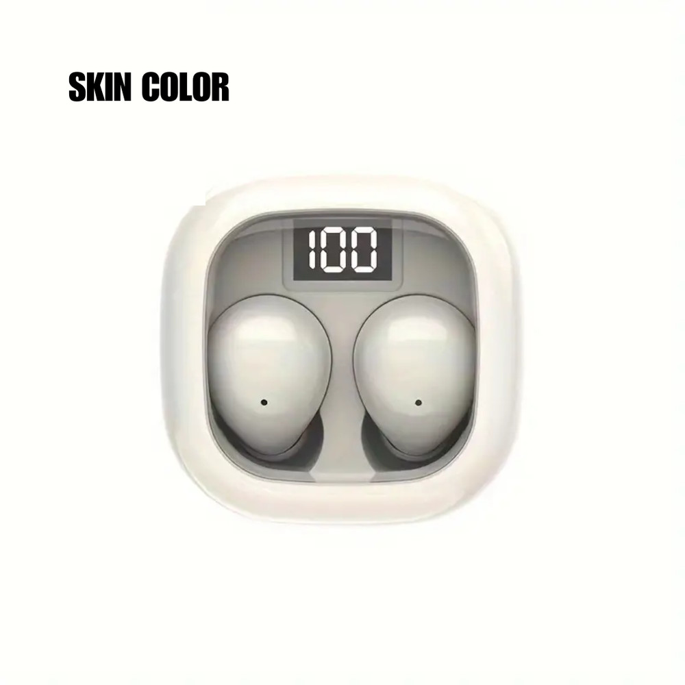 FRAZCOM Wireless Bluetooth 5.3, Waterproof Earphone Invisible In-Ear Earbuds