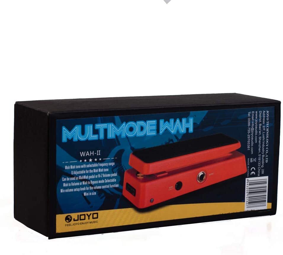 JOYO WAH-II Multifunctional WAH Pedal Mini Multimode with Quality Value Knobs