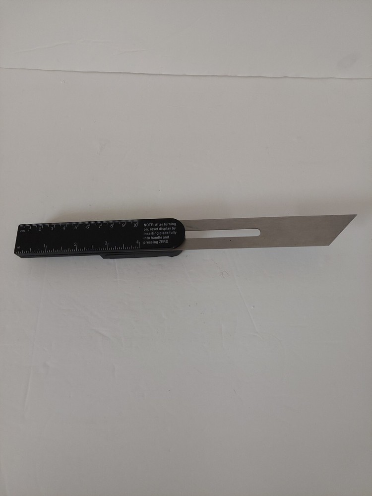 General Tools ANGLE-IZER T-Bevel Gauge & Protractor with Bubble #928 - Digital