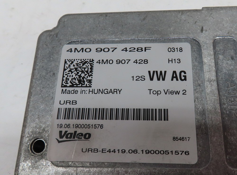 2019 AUDI Q7 (4M) 360 SURROUND VIEW CAMERA CONTROL MODULE