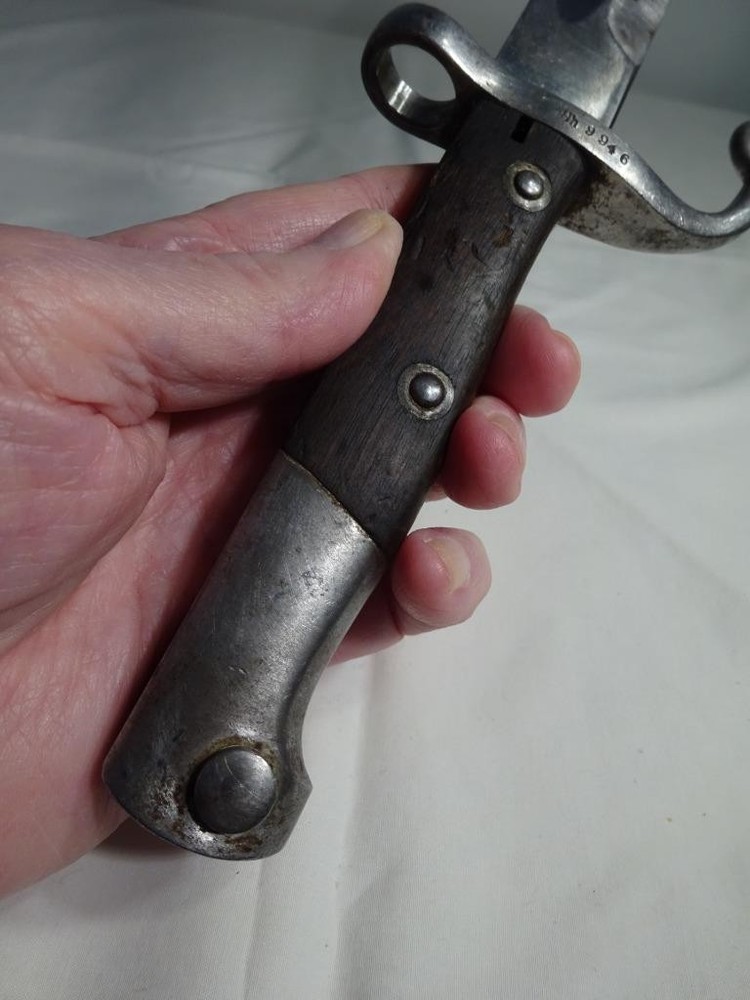 WWI C1908 Pattern "WEYERSBERG KIRSCHBAUM & CO.Cie BAYONET/SCABBARD"Nice Original