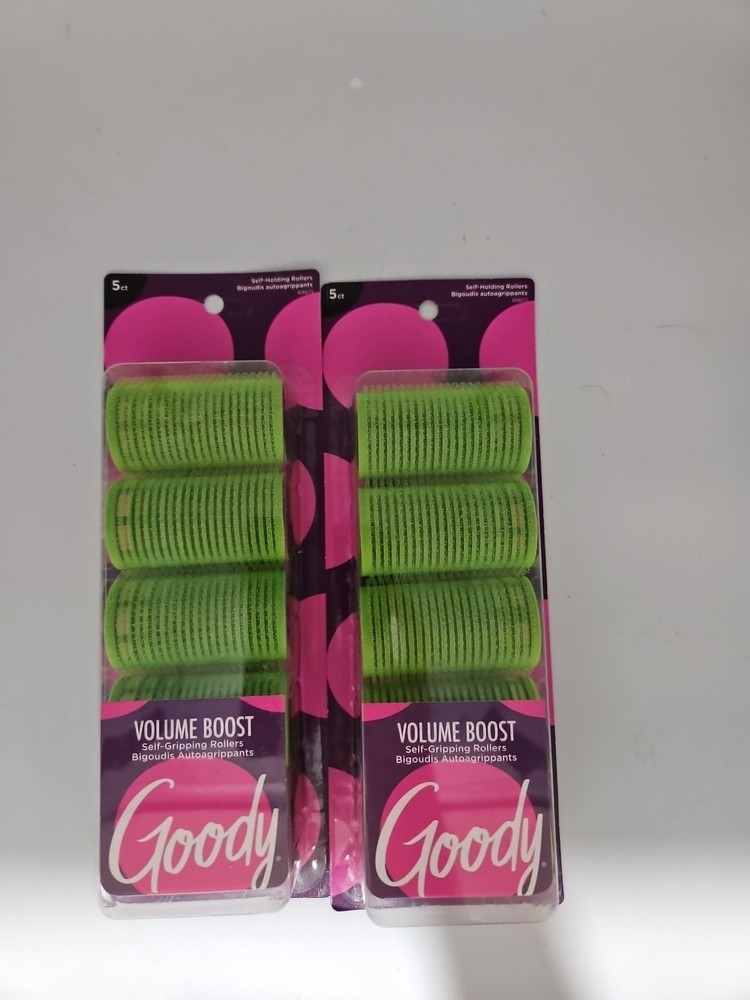 2 Goody Volume Boost Self Gripping Roller 69671 Self Holding Roller 5 Rollers Ea