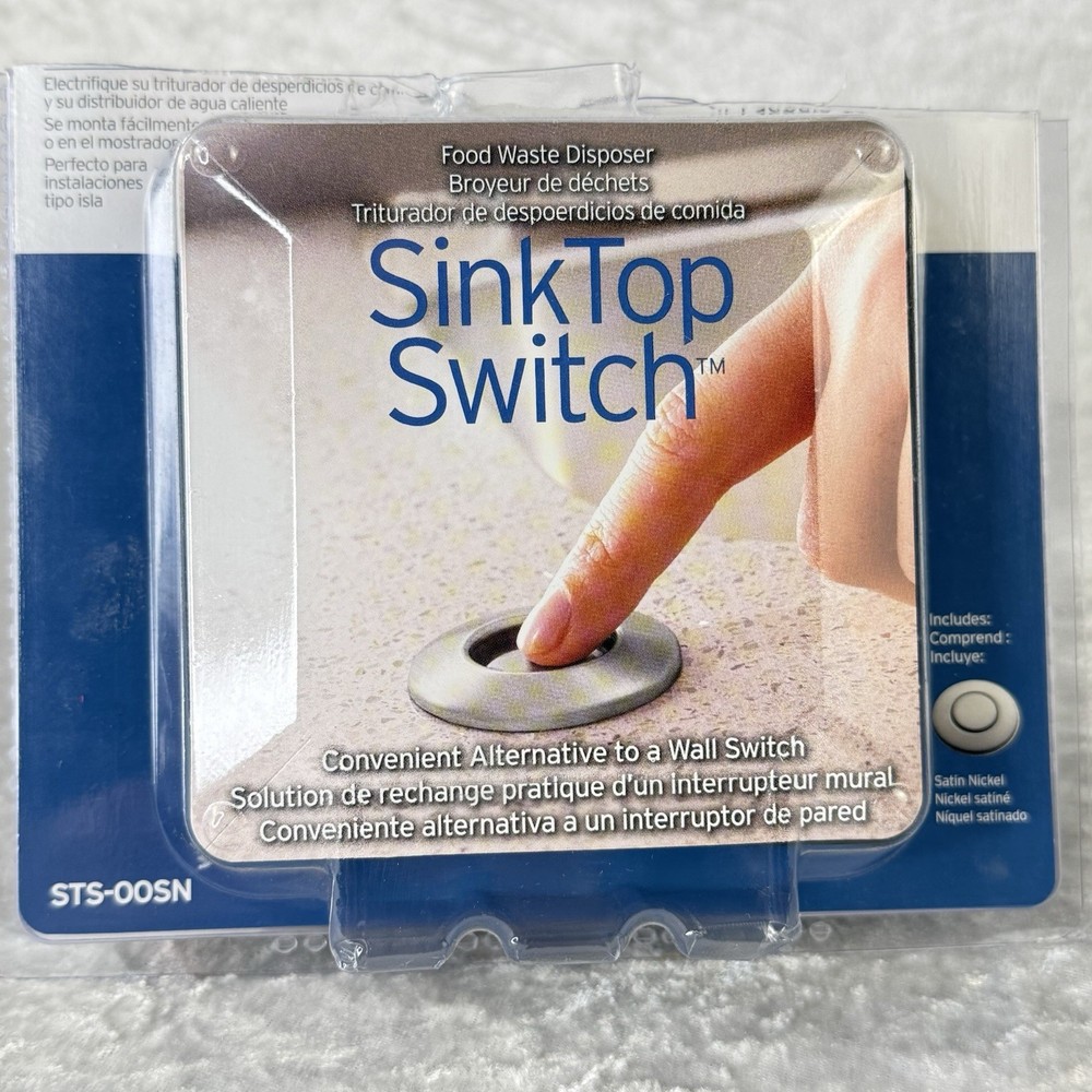 InSinkErator 76696A SinkTop Switch Electrical Box ONLY No Button - New, Open Box