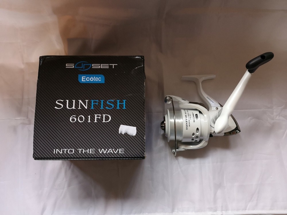 sunset sunfish 601 FD front drag match reel