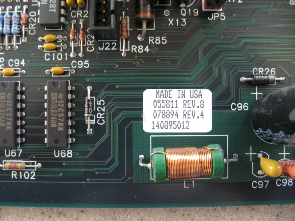 Waters 717 Plus Autosampler Main PCB Board