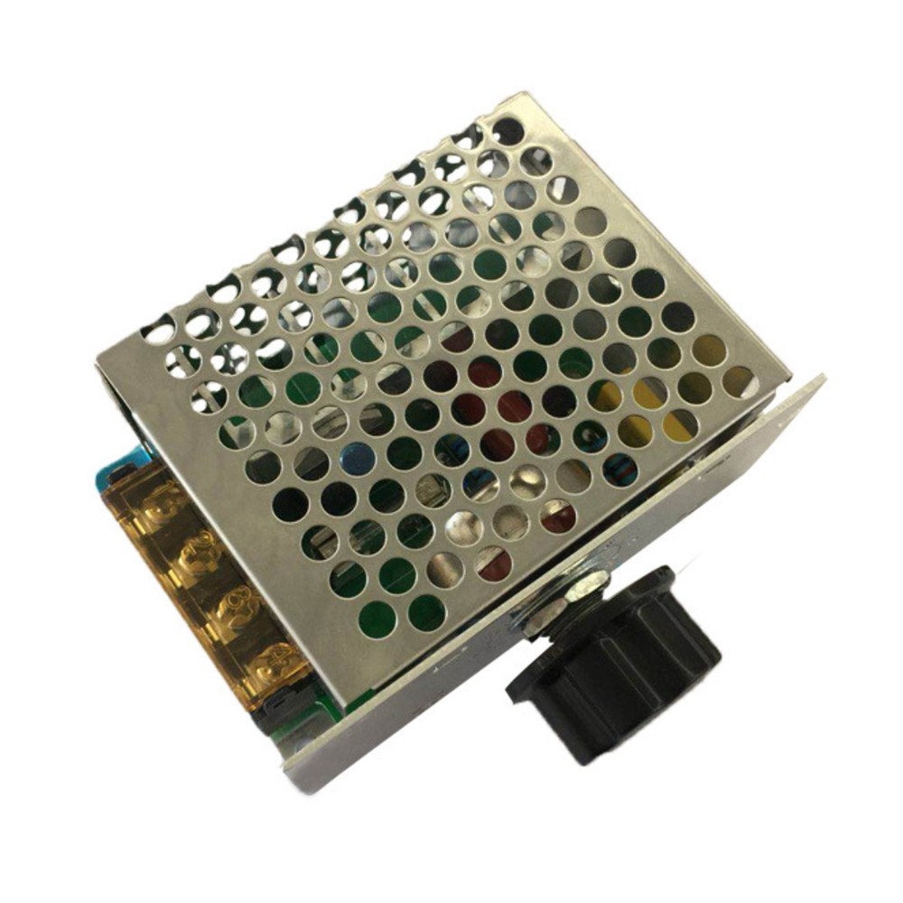 4000W Electronic Voltage Regulator Dimming Speed Temp Regulation Control Switch