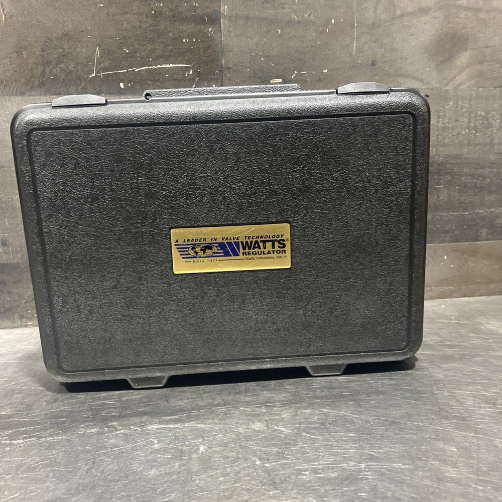 Watts TK-9A Backflow Preventer Test Kit Used Surplus