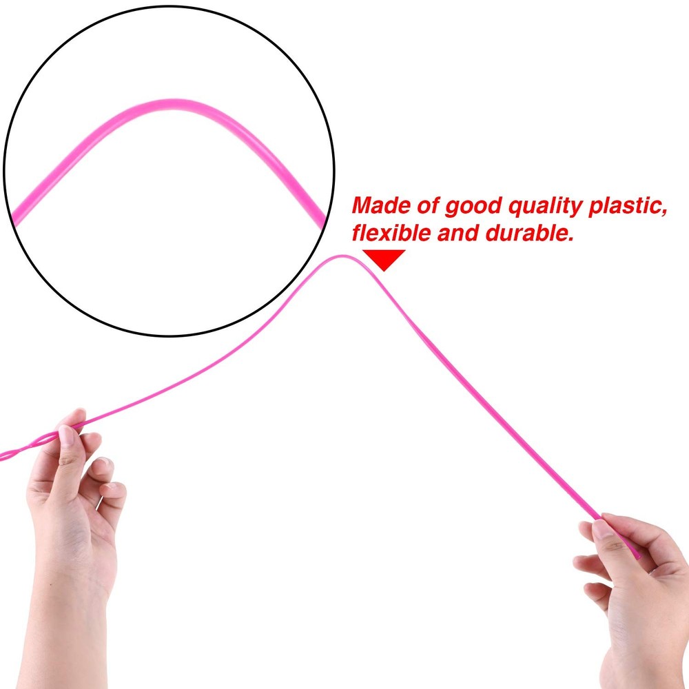 Drawstring Cords Replacement Drawstrings with Easy Threader for Black, White