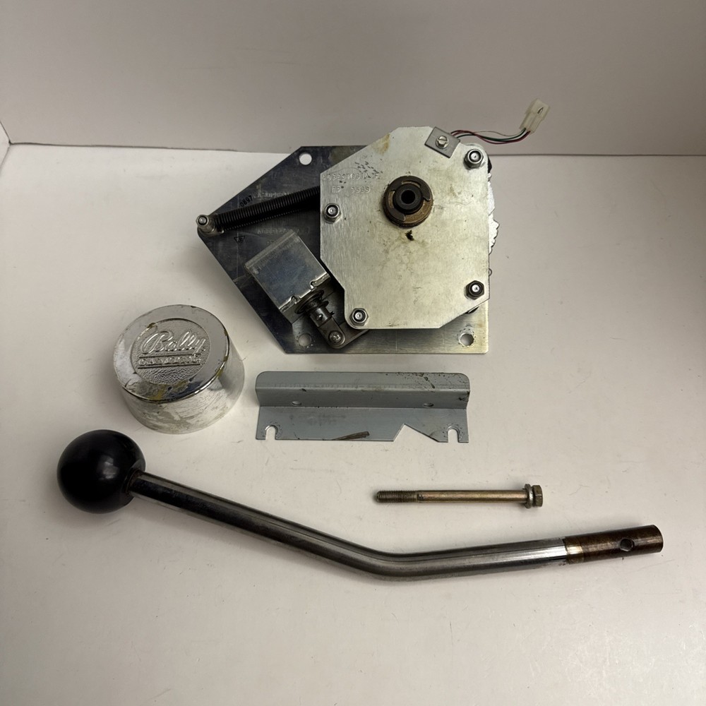 Bally S5500 - 6000 Upright Reel Pull Handle Assembly - Tested & Working -