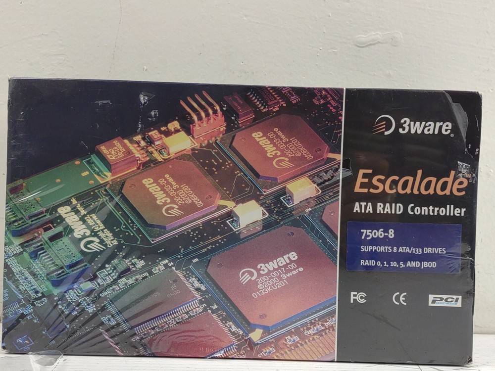 3ware Escalade 7506-8 Storage controller (RAID)- ATA-133- 133 MBps