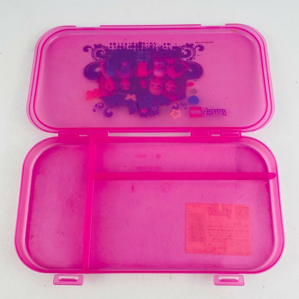 Iris Lego Friends Storage Case Pink Mini Figure Accessory Clutch