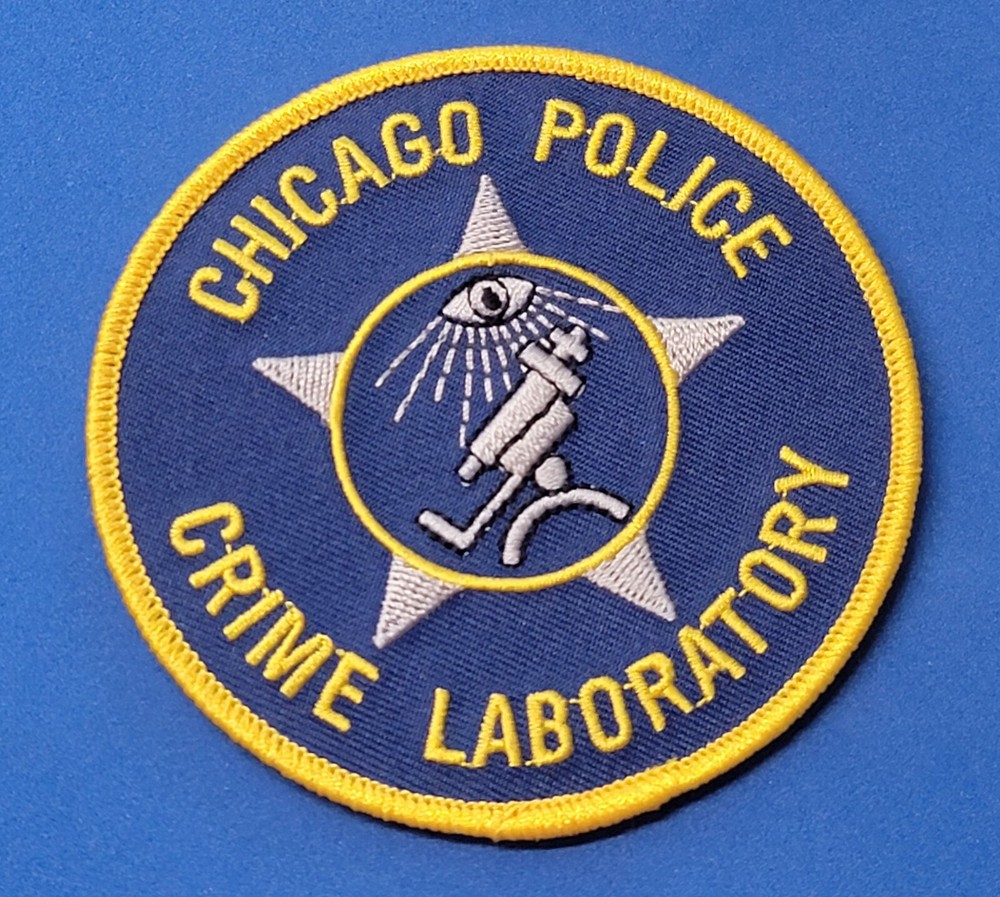 CHICAGO POLICE CRIME LABORATORY PATCH